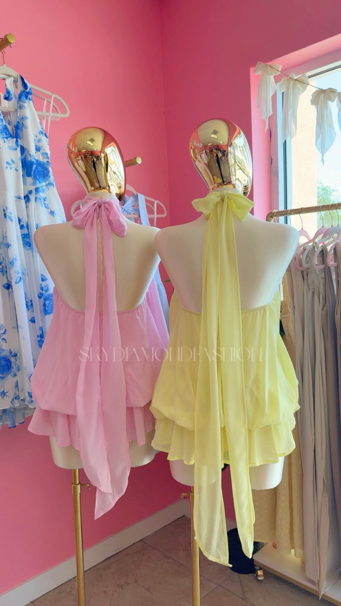 RESTOCK! Sugar yellow mesh dress
