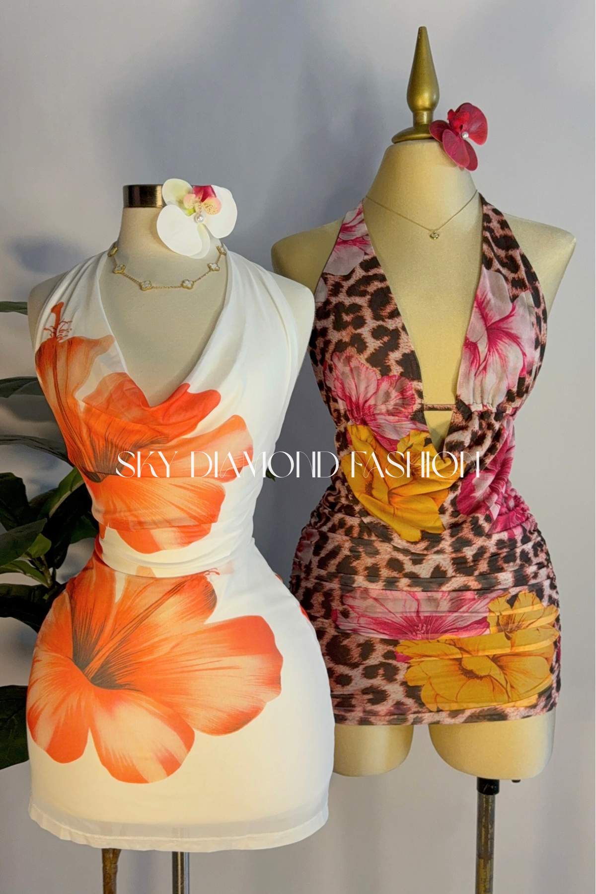 Cheetah print set