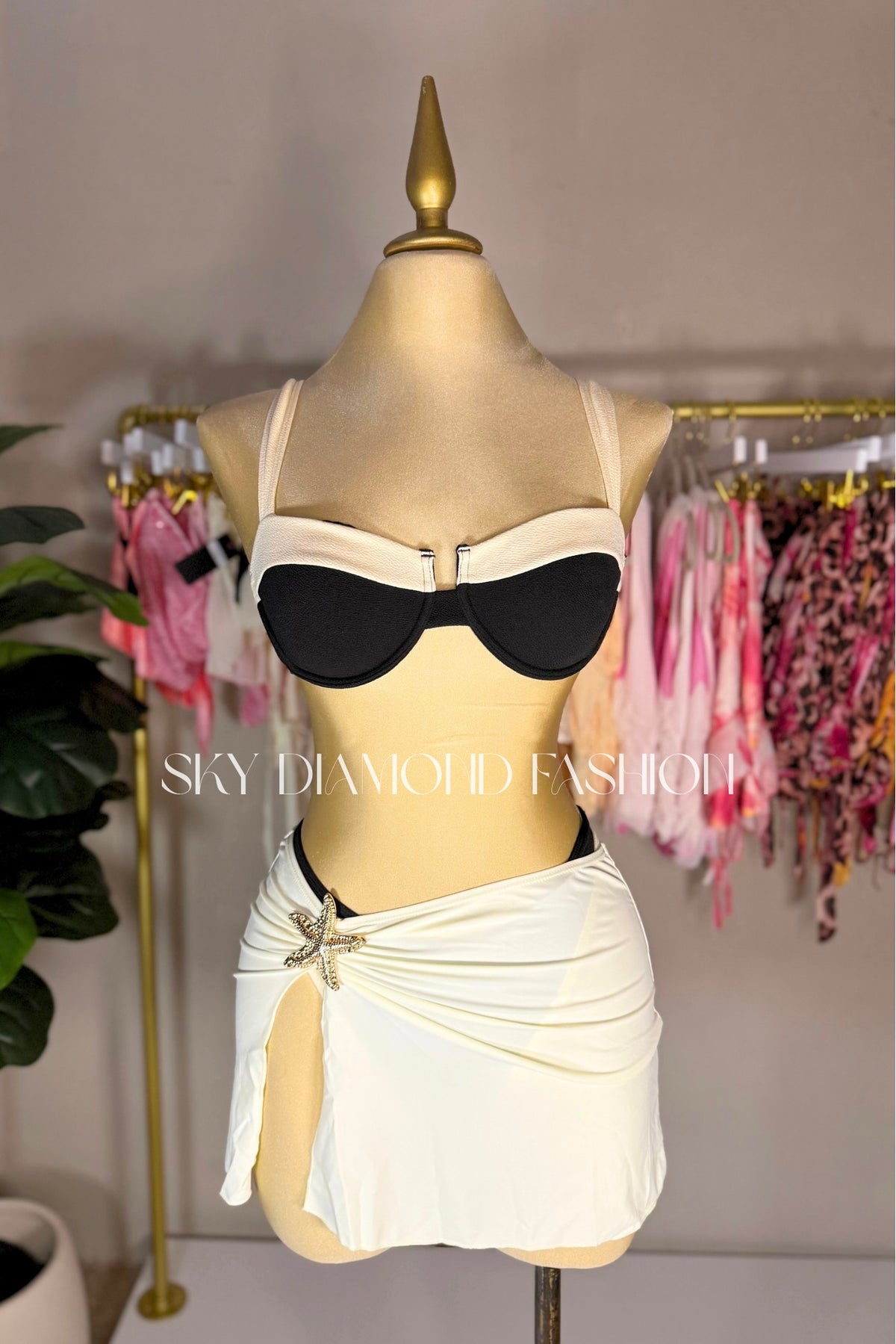 Starfish skirt cover up