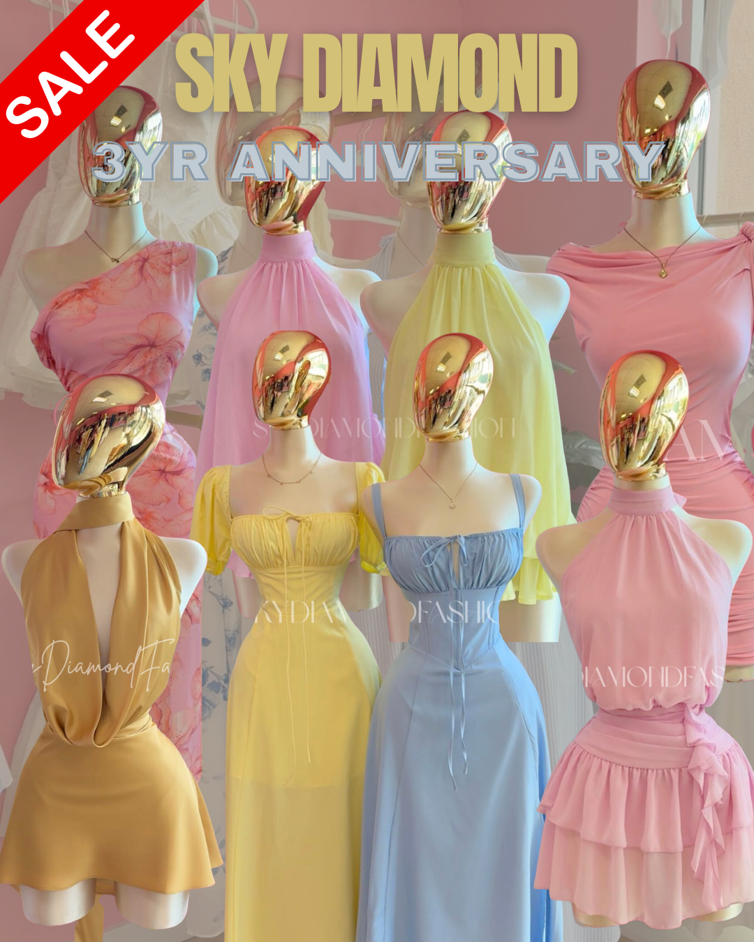 3yr anniversary sale ✨💗