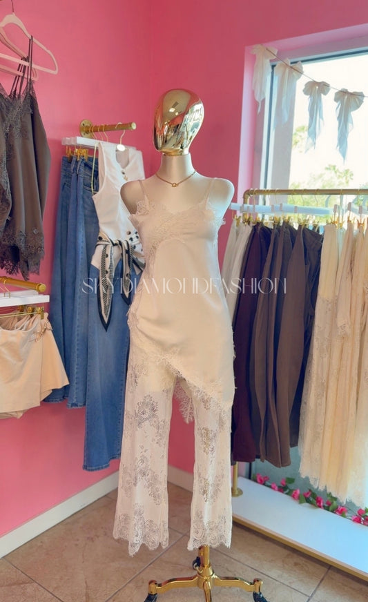 Elan ivory pant set