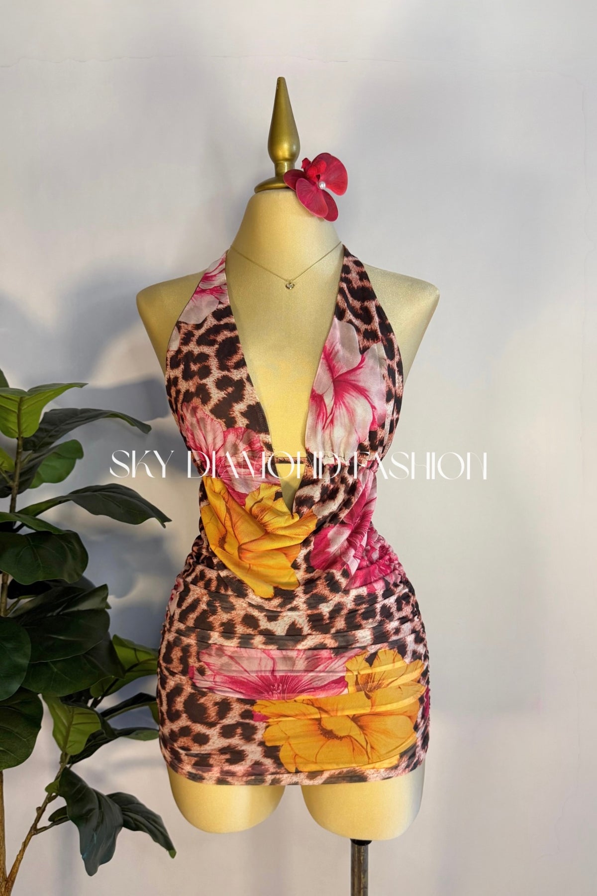 Cheetah print set