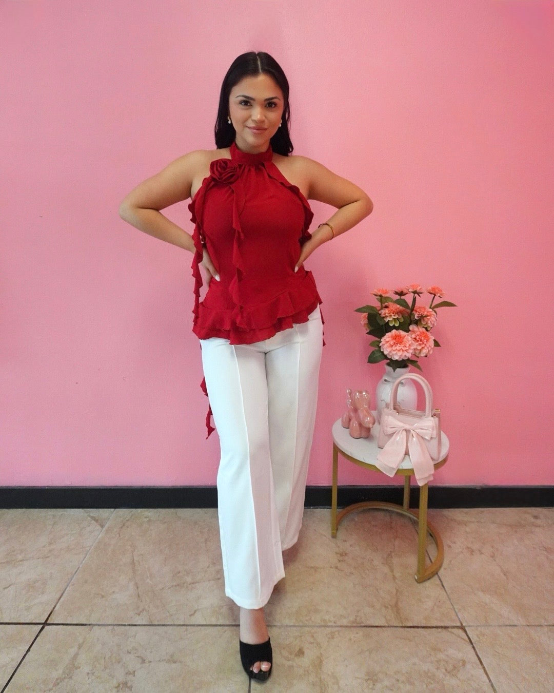 RESTOCK!White pants (petite)