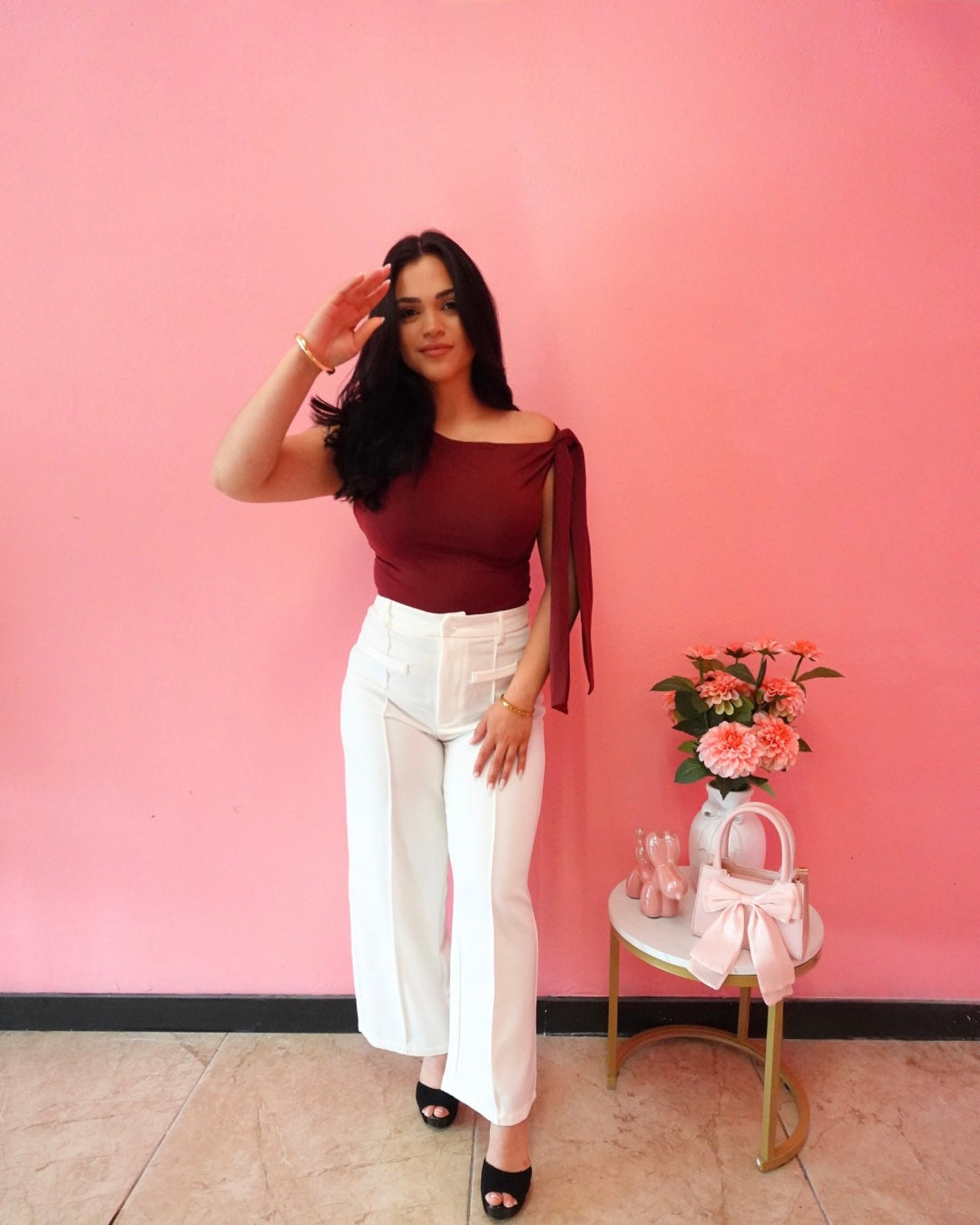 RESTOCK!White pants (petite)