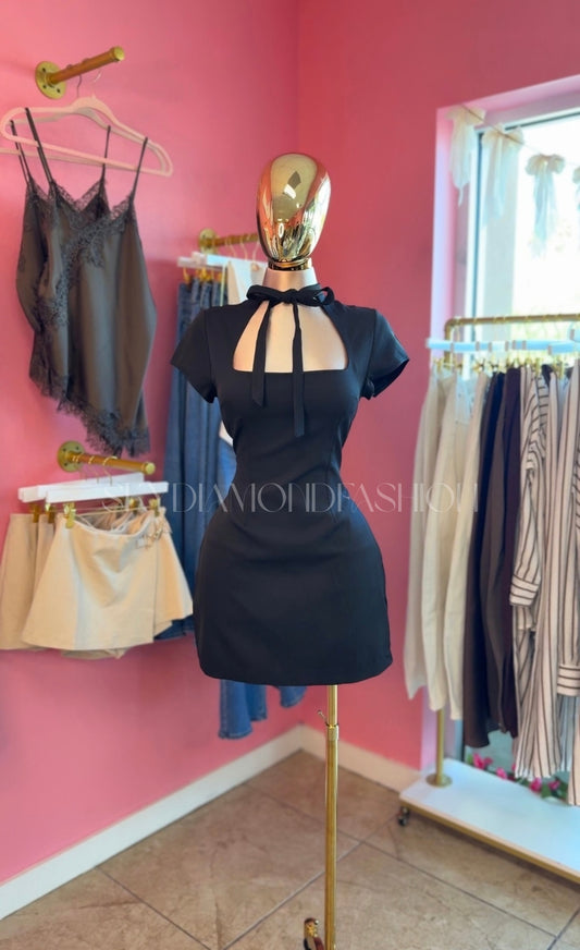 Black coquette dress(restock)