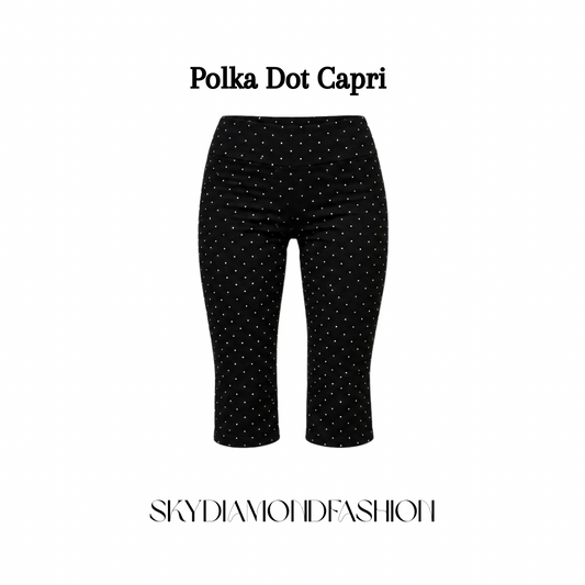 Polka dot Capri