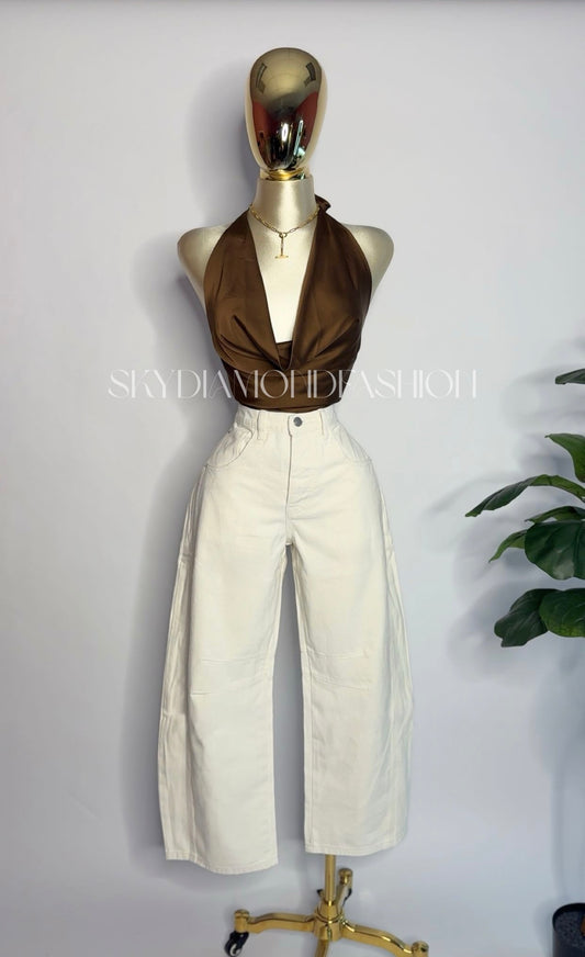 Angel barrel denim