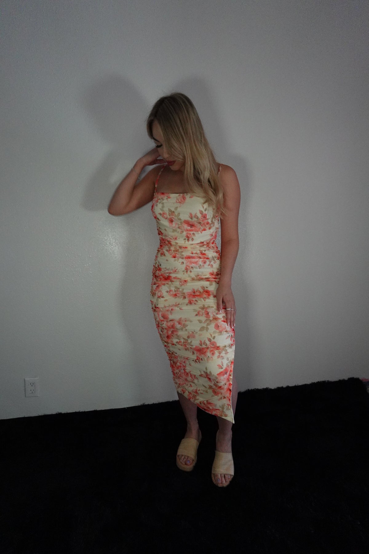 flower midi dress 💐