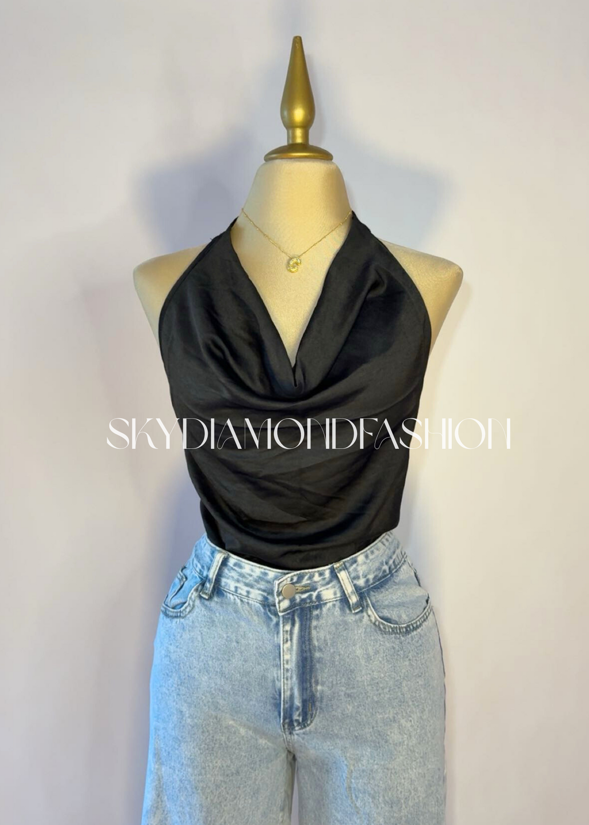 Satin top