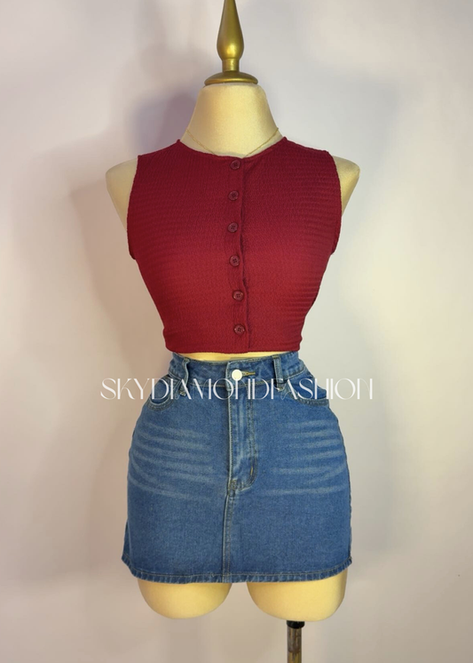 Denim skirt