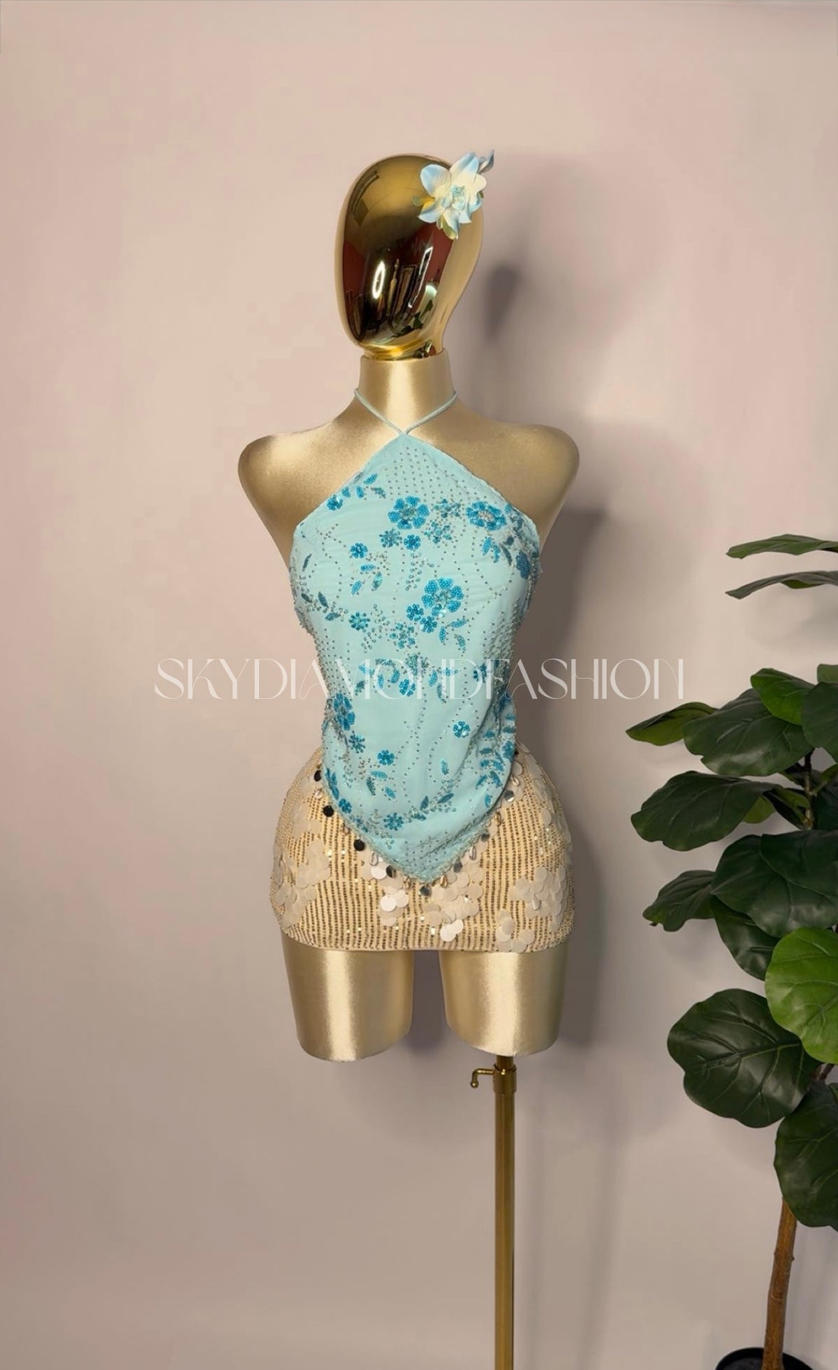 Azure charms top 🌊