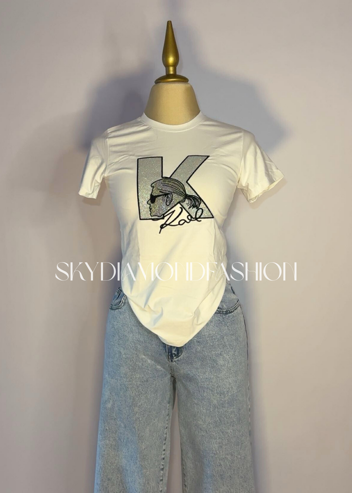 Inspired white tshirt