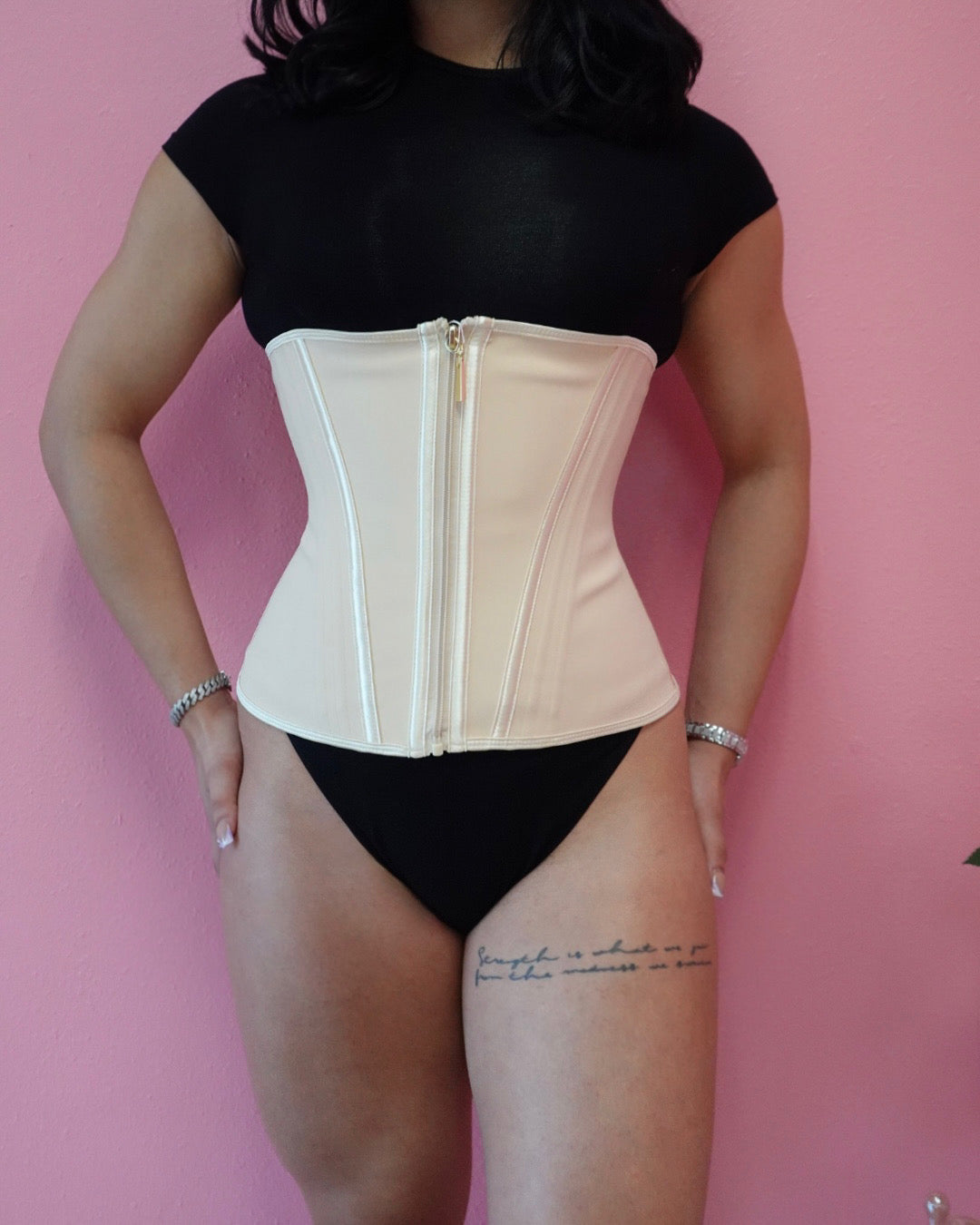 Beige waist trainer (extreme)