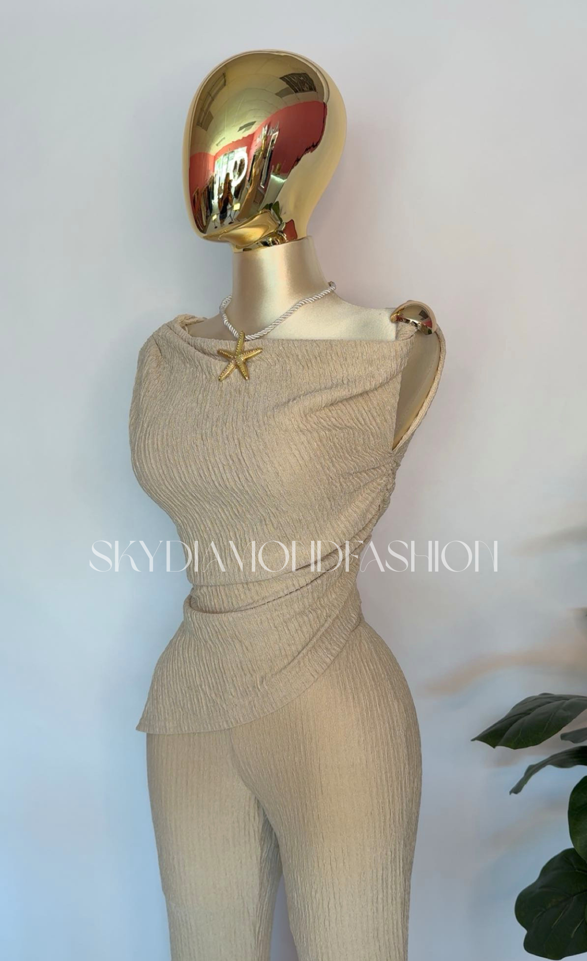 Ivory  pant set
