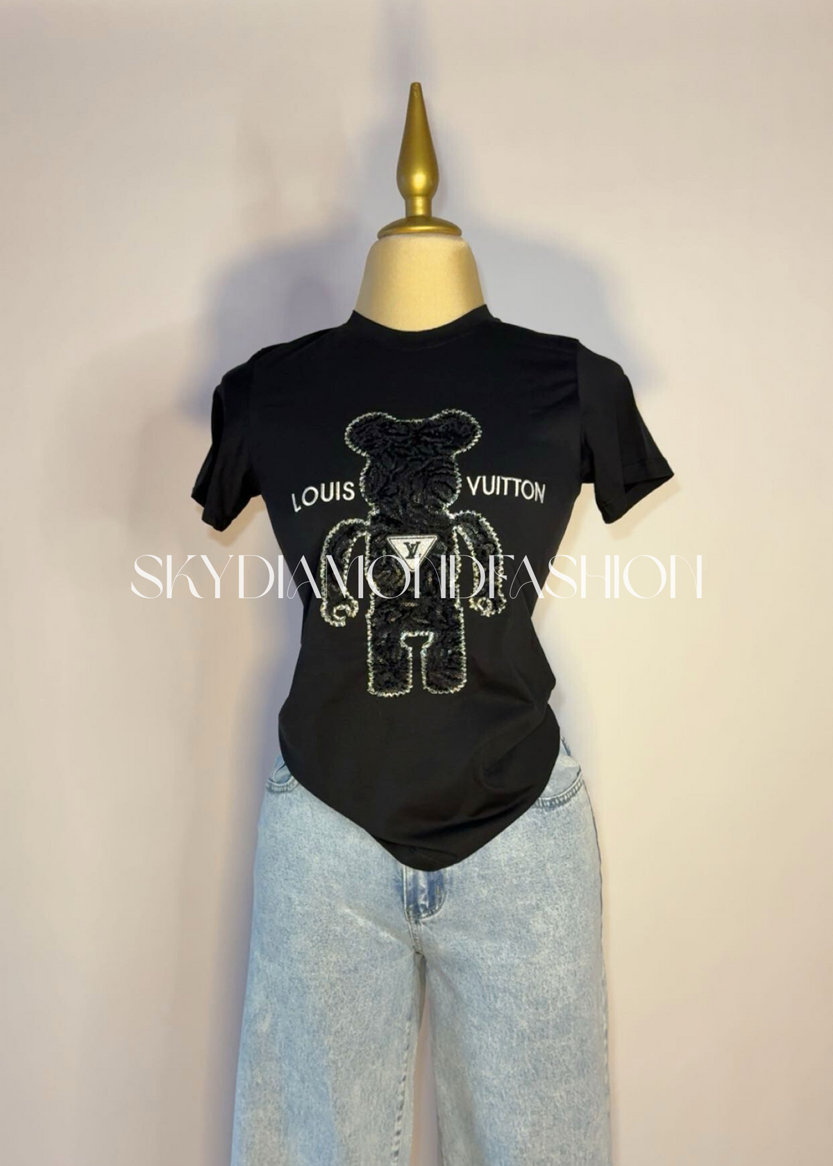 Inspired black tshirt