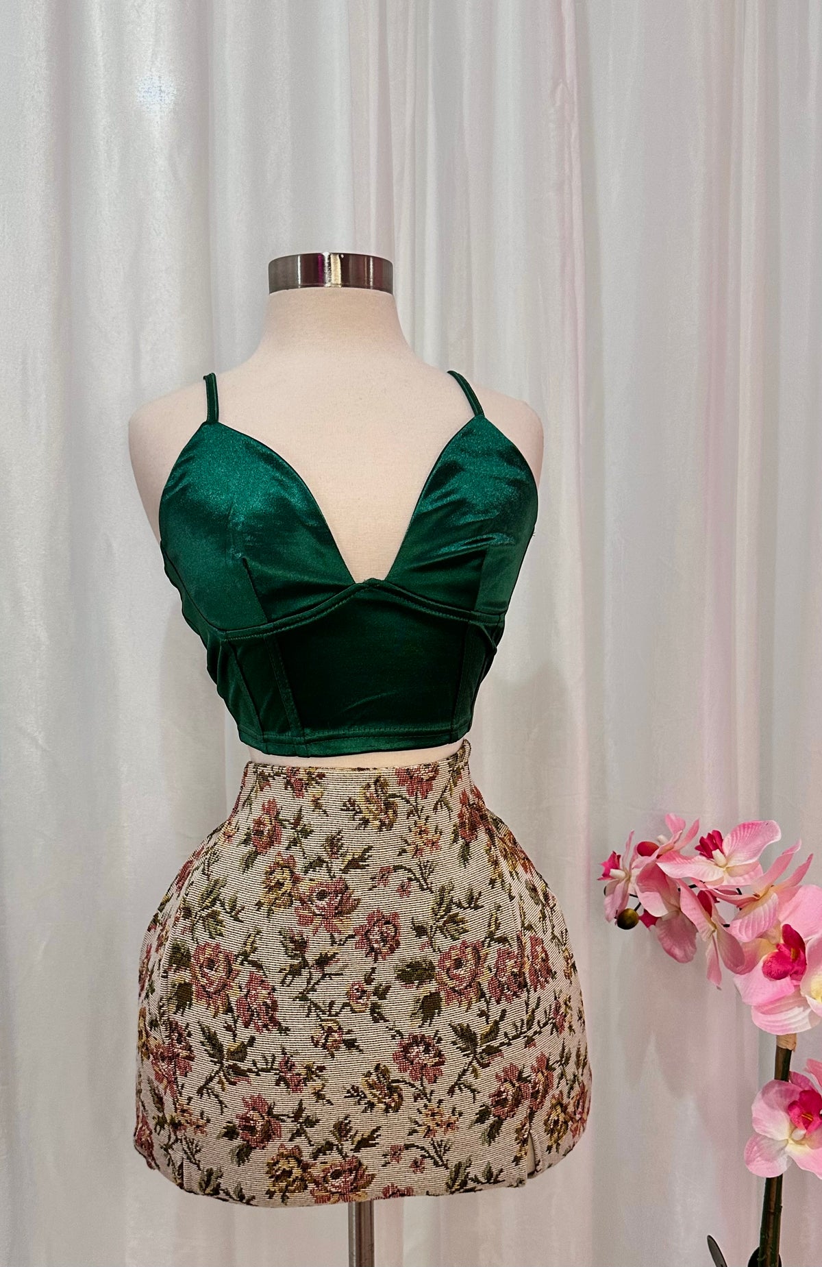 Old flower skirt