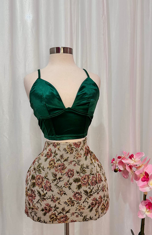 Old flower skirt