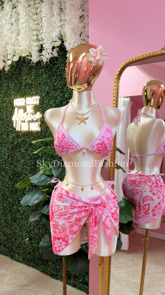 RESTOCK👙                       3pc pink bikini